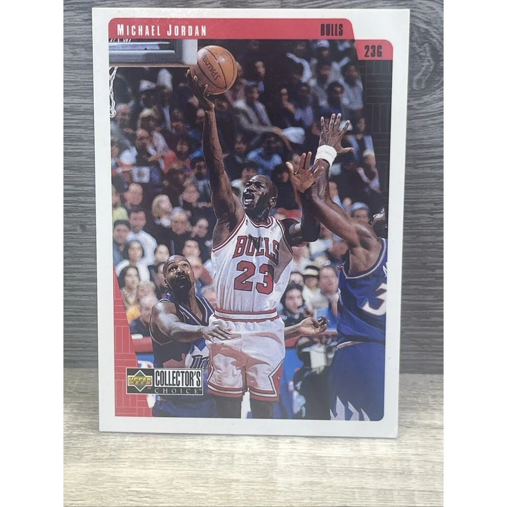 Michael Jordan 1997-98 Upper Deck Collector's Choice Card Number 236